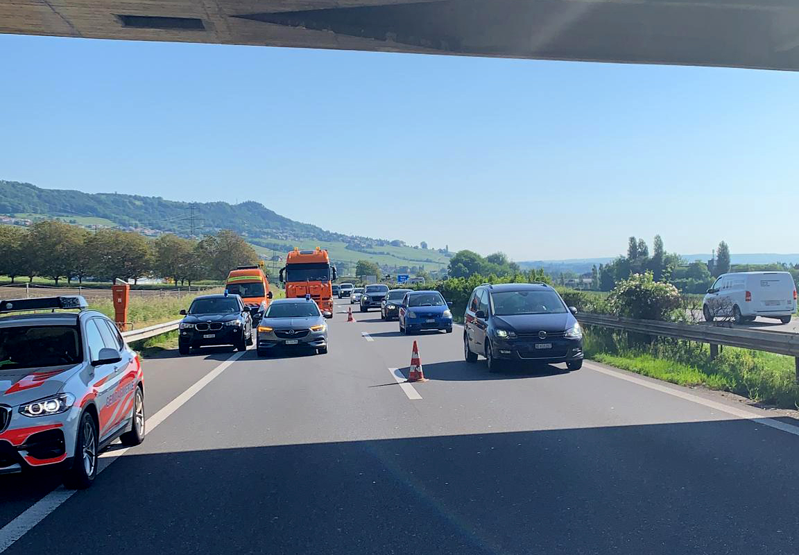 Vaud: trois accidents ce matin sur l'A1, dont un mortel